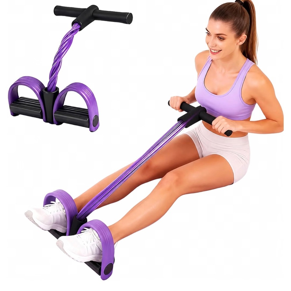 Resistance Pull Exerciser - Purple Women Accessories